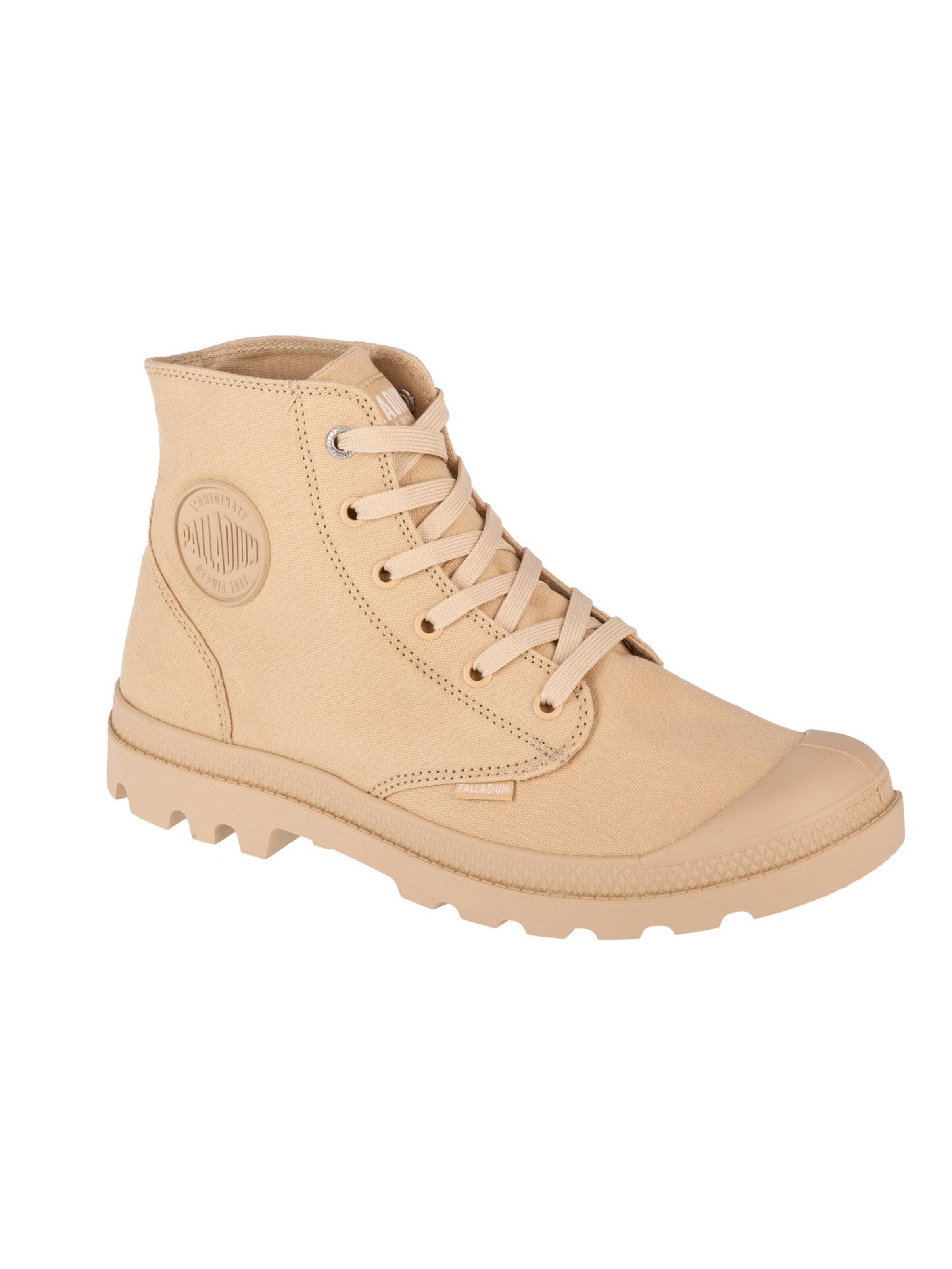 Palladium Sneakers hoog 'Palladium Mono Chrome' in Beige