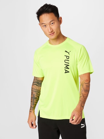 PUMA Koszulka funkcyjna w kolorze zielony: przód