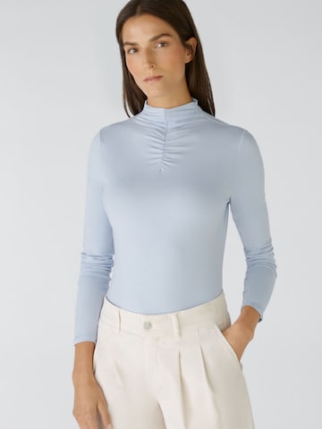 OUI Shirt in Blue: front