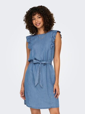 Robe 'PEMA' ONLY en bleu : devant