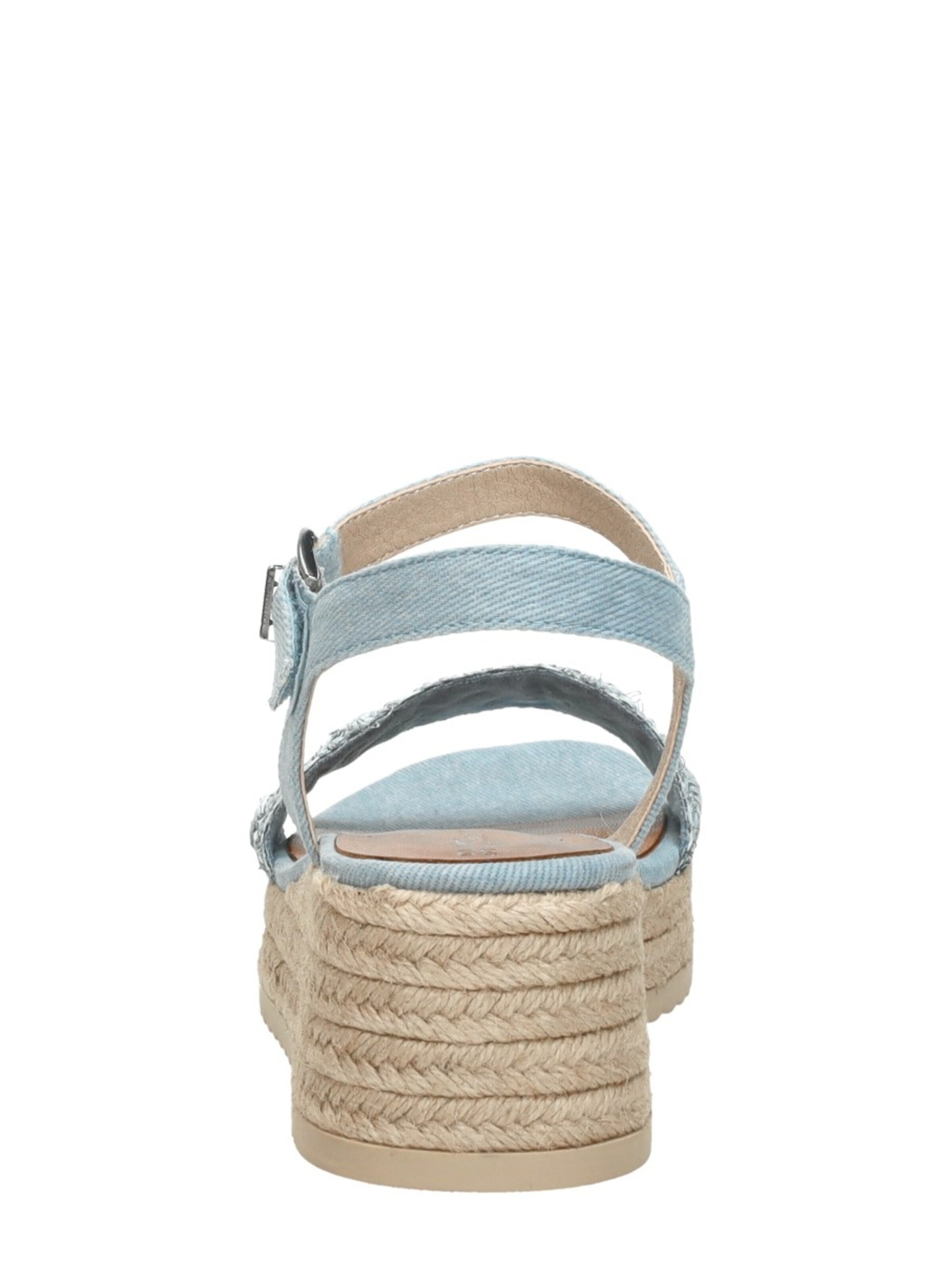 Sandales 'Sandalen Touwzool' Tamaris en bleu
