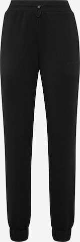 Plein Sport - Tapered Pantalón en negro: frente