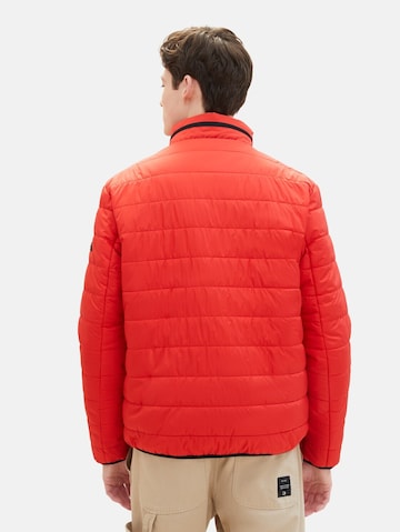 TOM TAILOR DENIM Prehodna jakna | rdeča barva