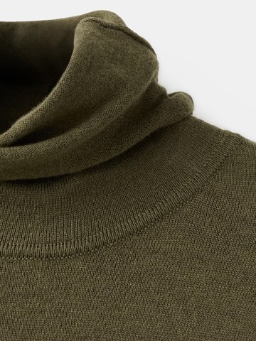 MANGO Kötött ruhák 'ANA' - zöld