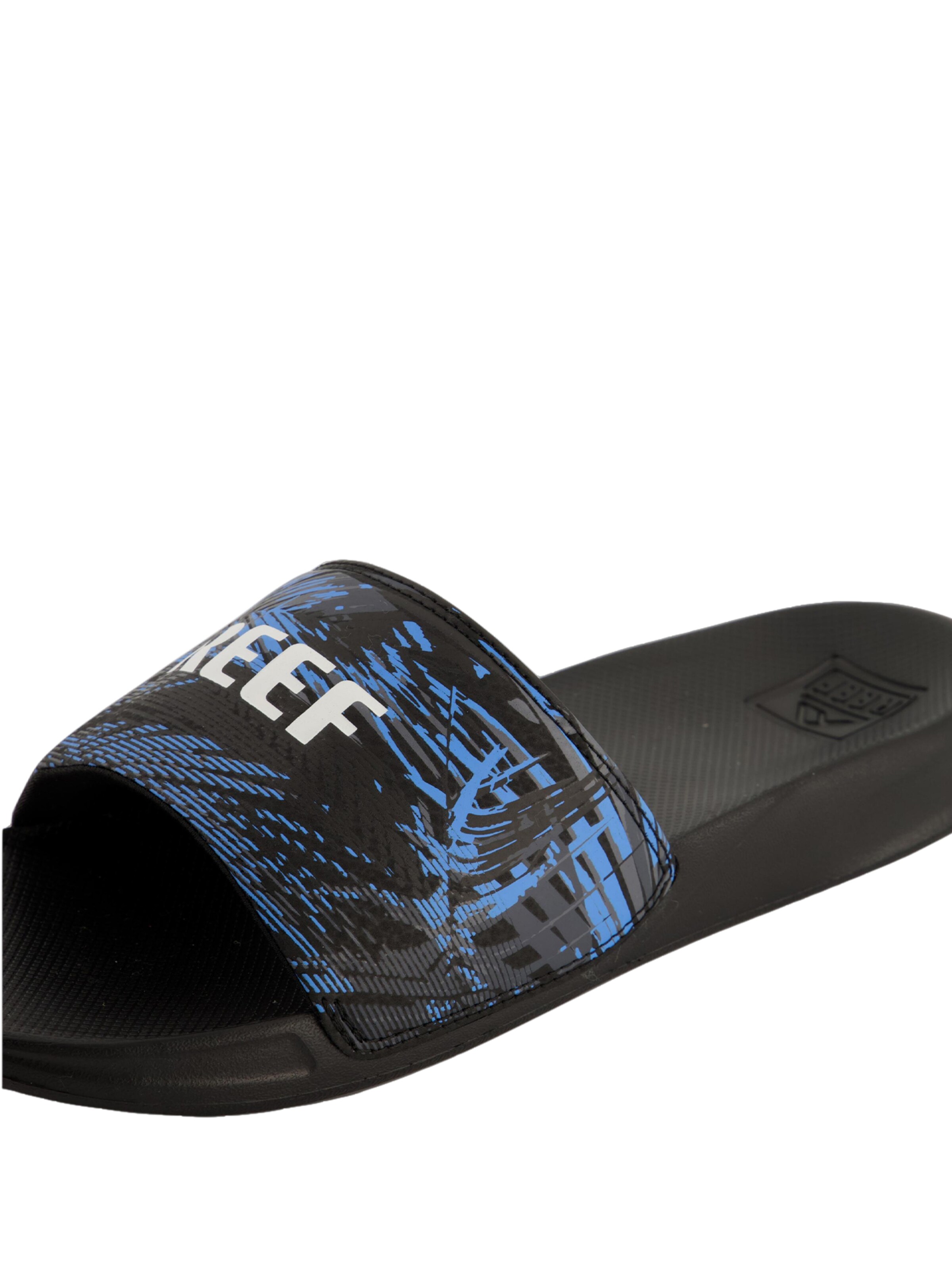 REEF Beach & Pool Shoes 'One Slide' in Black