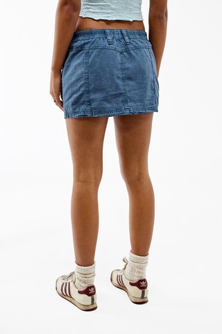 Jupe BDG Urban Outfitters en bleu