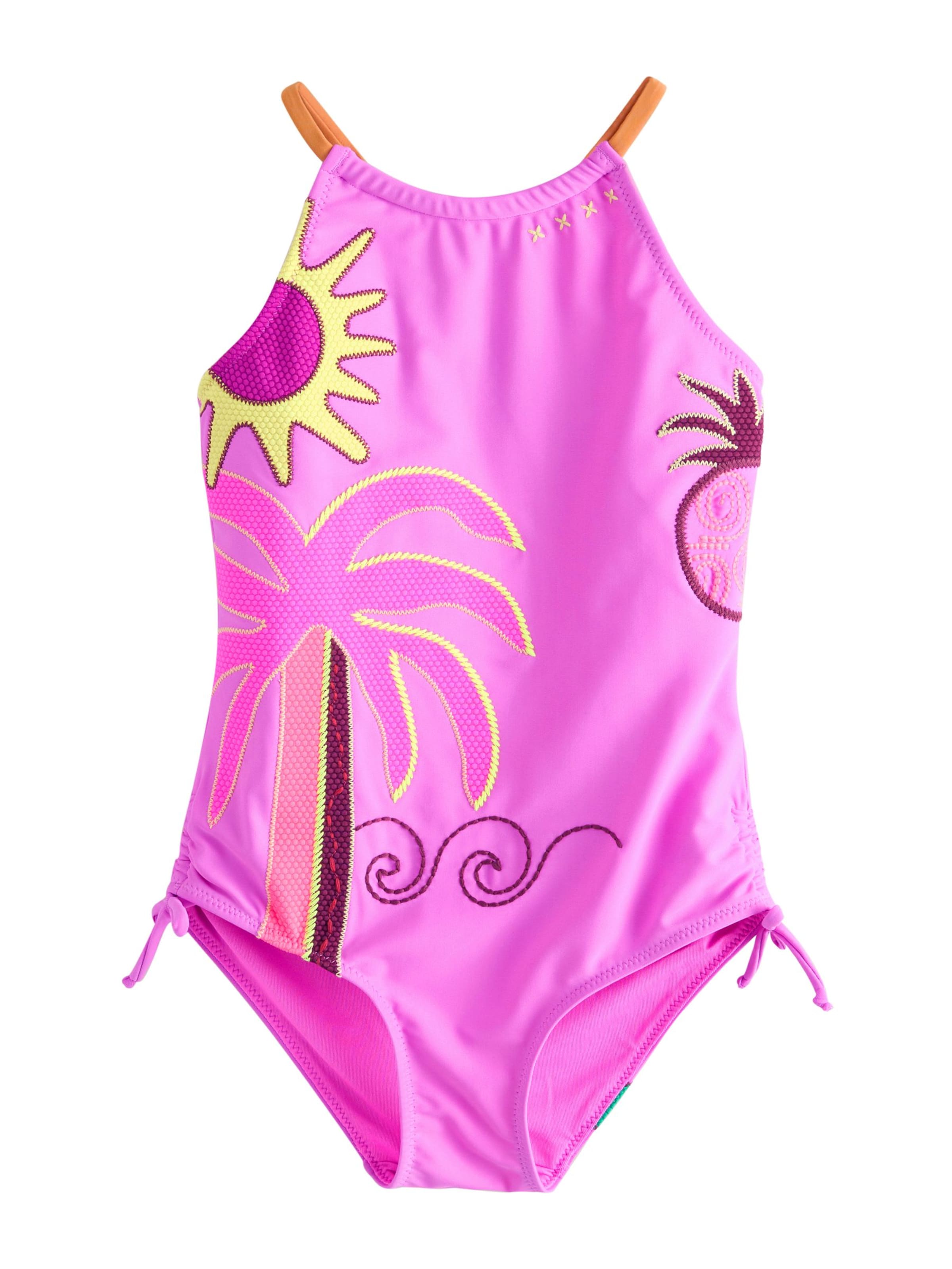 Costume intero di Next in rosa: frontale