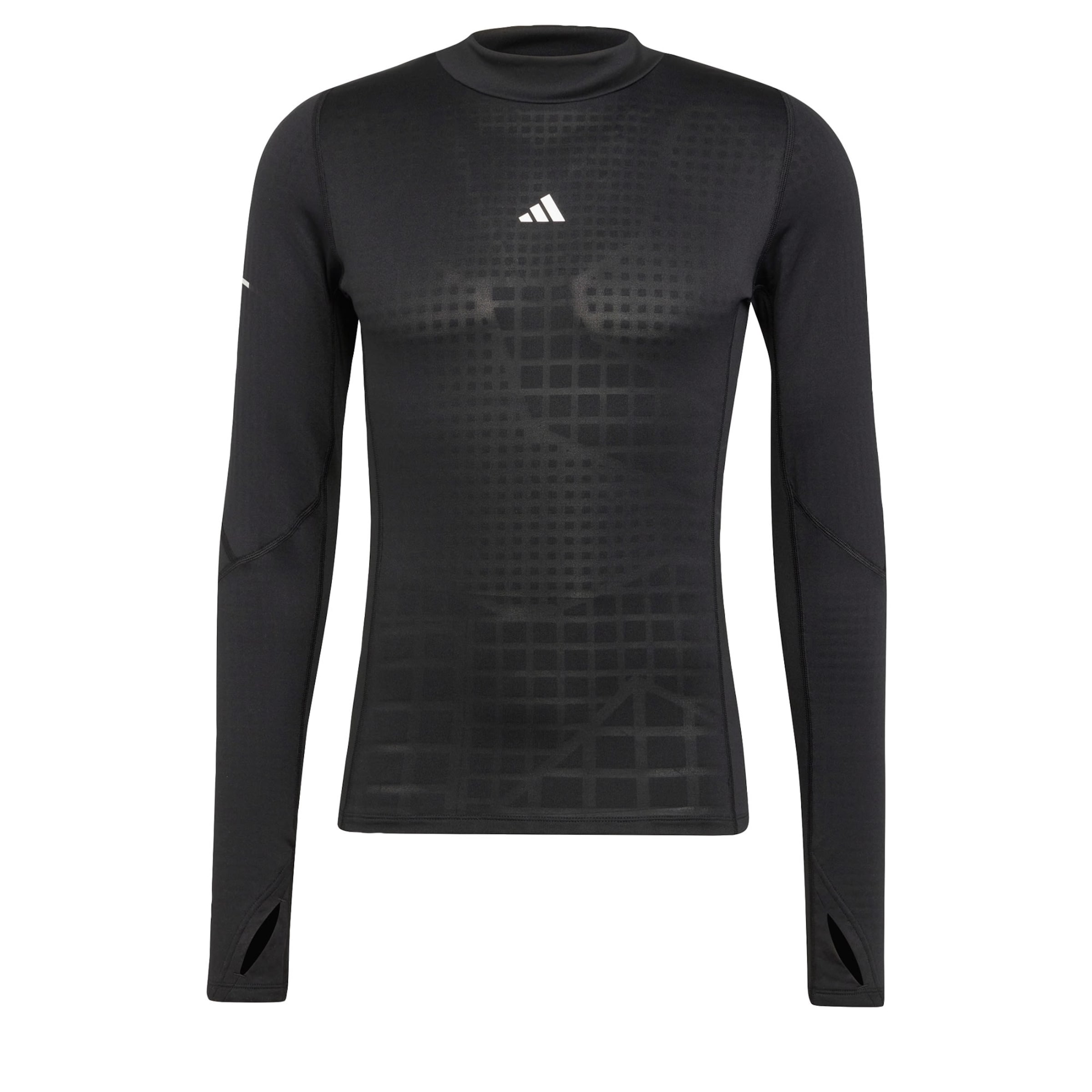 ADIDAS PERFORMANCE Camiseta funcional 'TECHFIT COLD.RDY Training Long Sleeve' en negro / blanco, Vista del producto