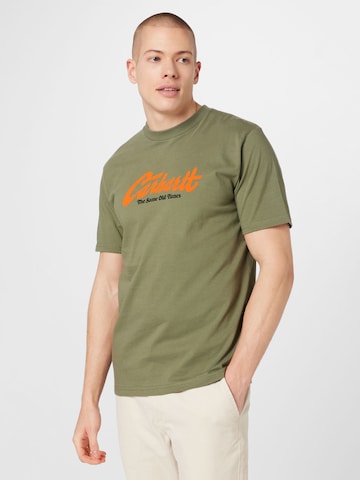 Carhartt WIP Shirt 'Old Tunes' in Green: front