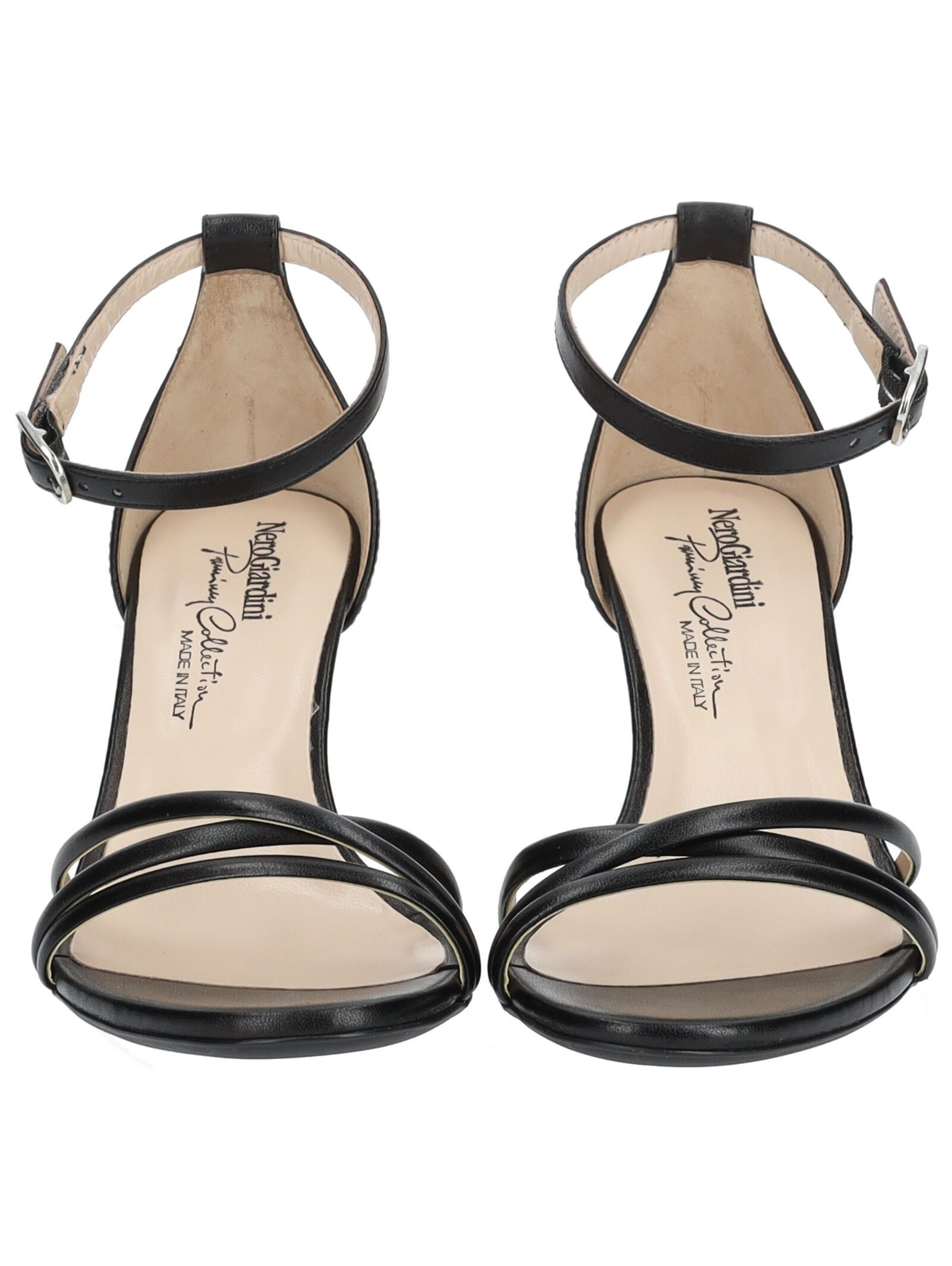 Nero Giardini Riemensandale in Schwarz