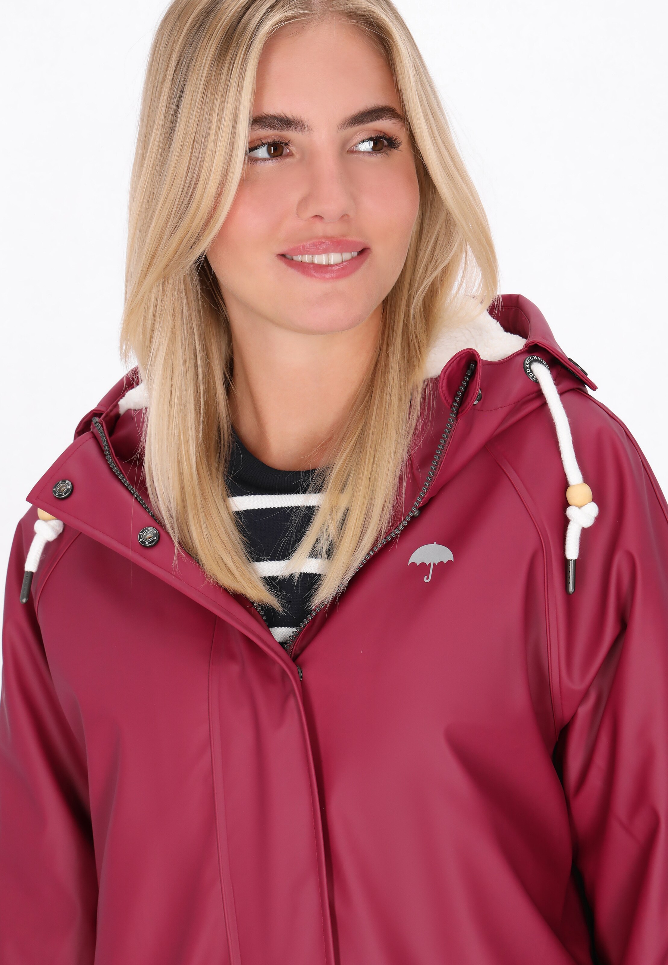 Schmuddelwedda - Chaqueta de entretiempo en rojo