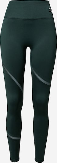 PUMA Sporta bikses 'Exhale', krāsa - smaragda / Sudrabs / balts, Preces skats