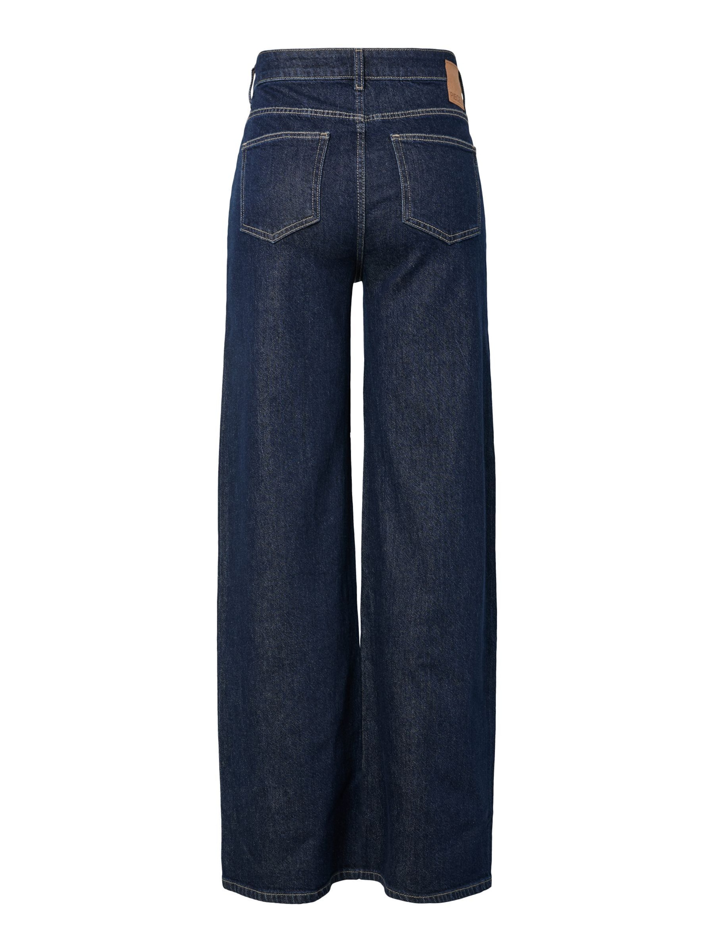 PIECES Wide leg Jeans 'PCSilke' in Blue