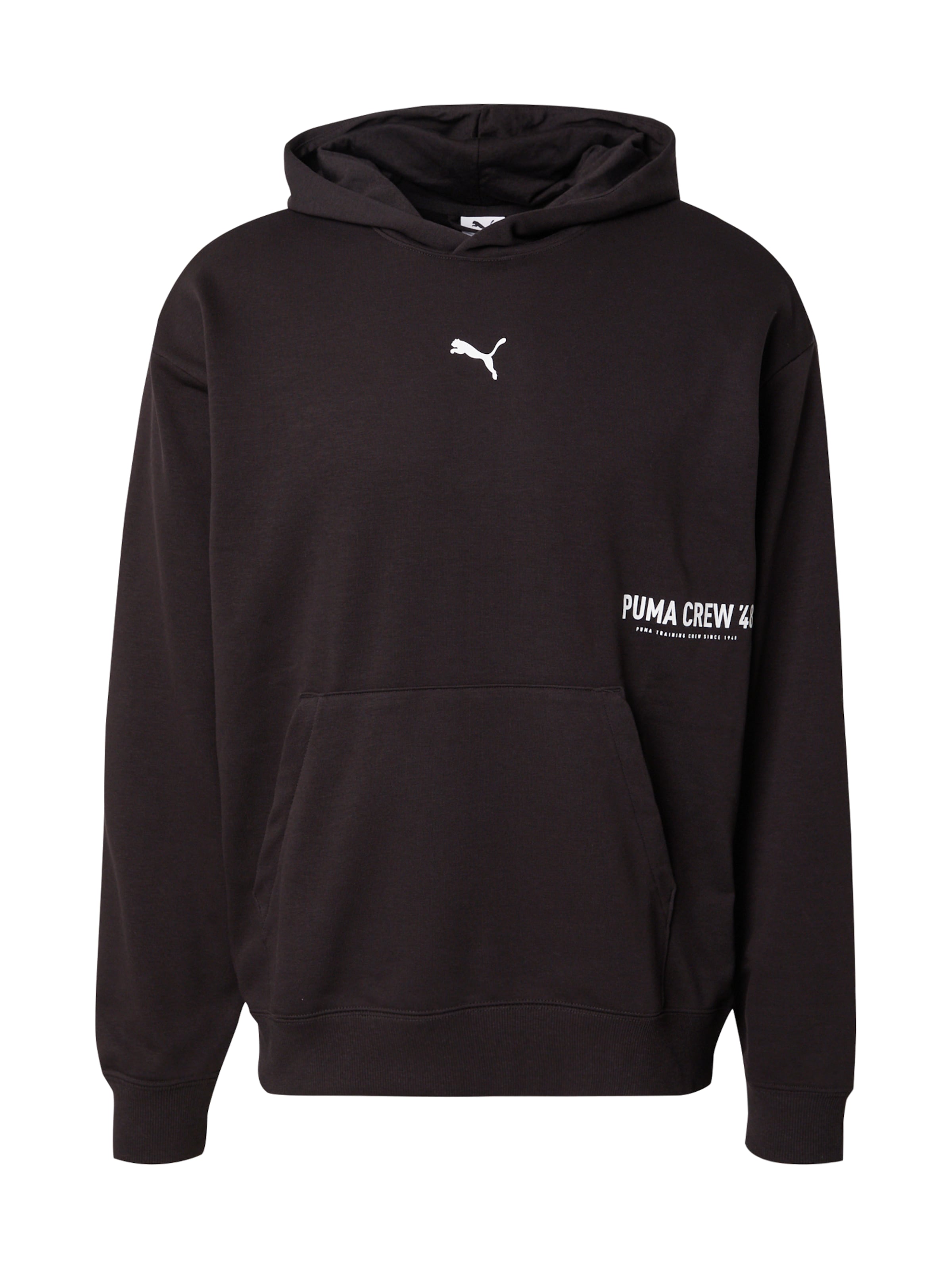 PUMA Sweatshirt in Black: front