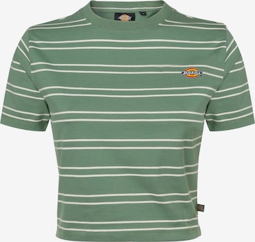 DICKIES - Camiseta en verde: frente