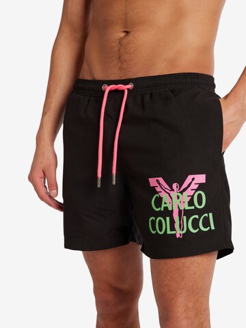 Shorts de bain 'Dacome' Carlo Colucci en noir