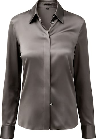 Lilysilk Bluse in Grau: Vorderseite