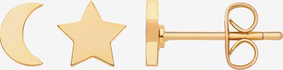 Estella Bartlett Oorbellen 'Mixed Moon and Star' in de kleur Goud, Productweergave