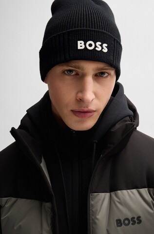BOSS Beanie 'Asic' in Black