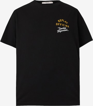 T-Shirt REPLAY en noir : devant