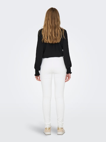 Coupe slim Jean 'DAISY' ONLY en blanc