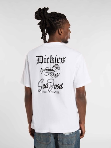 balta DICKIES Marškinėliai 'Diner': priekis