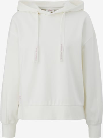 s.Oliver Sweatshirt in Beige: predná strana