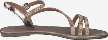 TAMARIS Sandal i brons