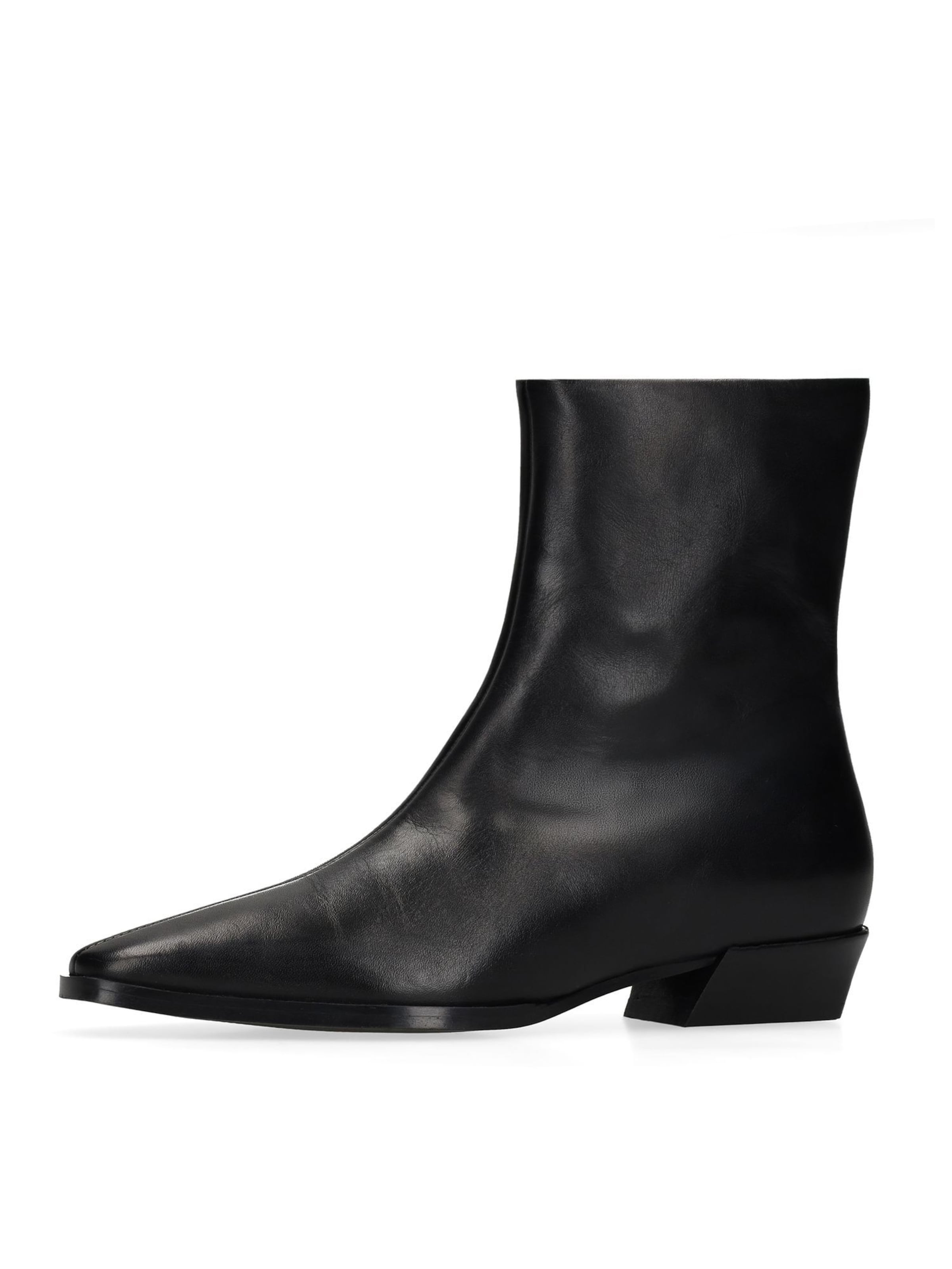 MANFIELD Bottines en 36 en noir, Vue avec produit