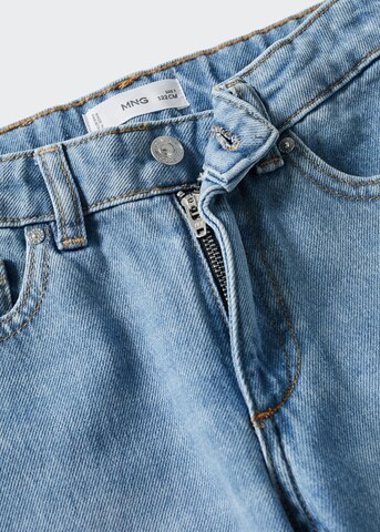 MANGO KIDS Wide leg Jeans i blå