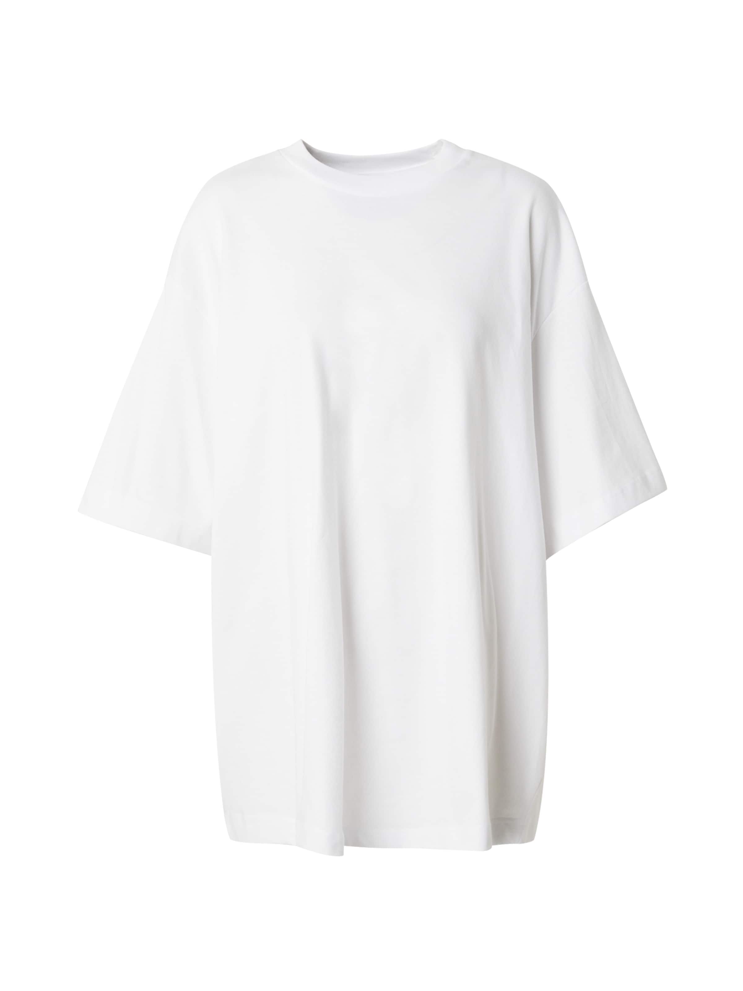 T-shirt WEEKDAY en blanc : devant