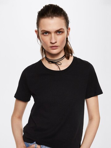 MANGO Shirt 'LAKI' in Black