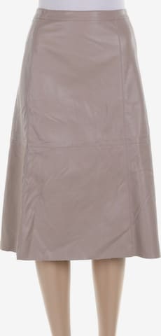 Autograph Skirt in M in Beige: front