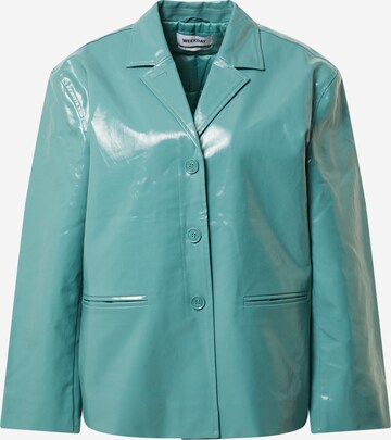 WEEKDAY Blazer 'Zana' in Green: front