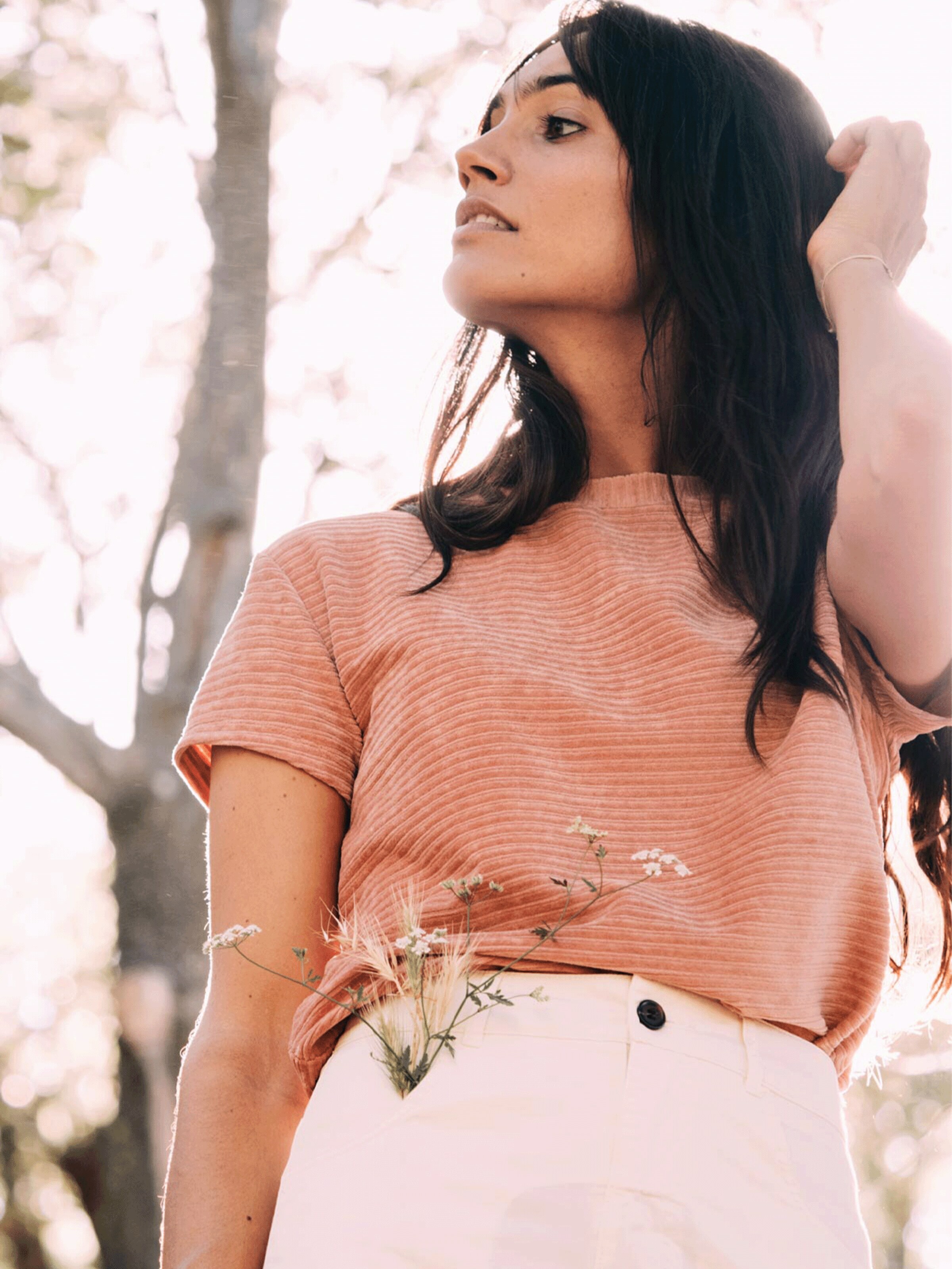 Twothirds Shirt 'Ariadna' in Pink