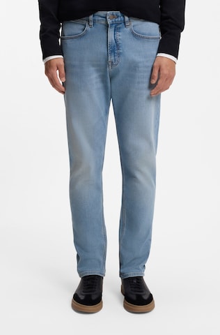BOSS Tapered Jeans 'Onyx' in Blue: front