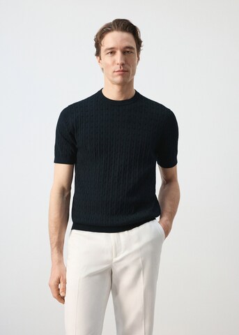 MANGO MAN Shirt 'Muga' in Blue: front