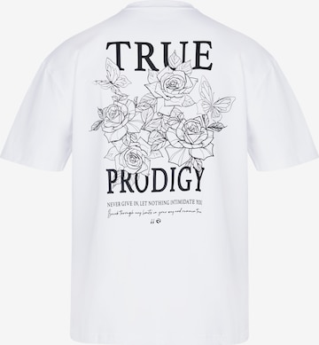 trueprodigy Koszulka 'Alex' w kolorze biały: przód