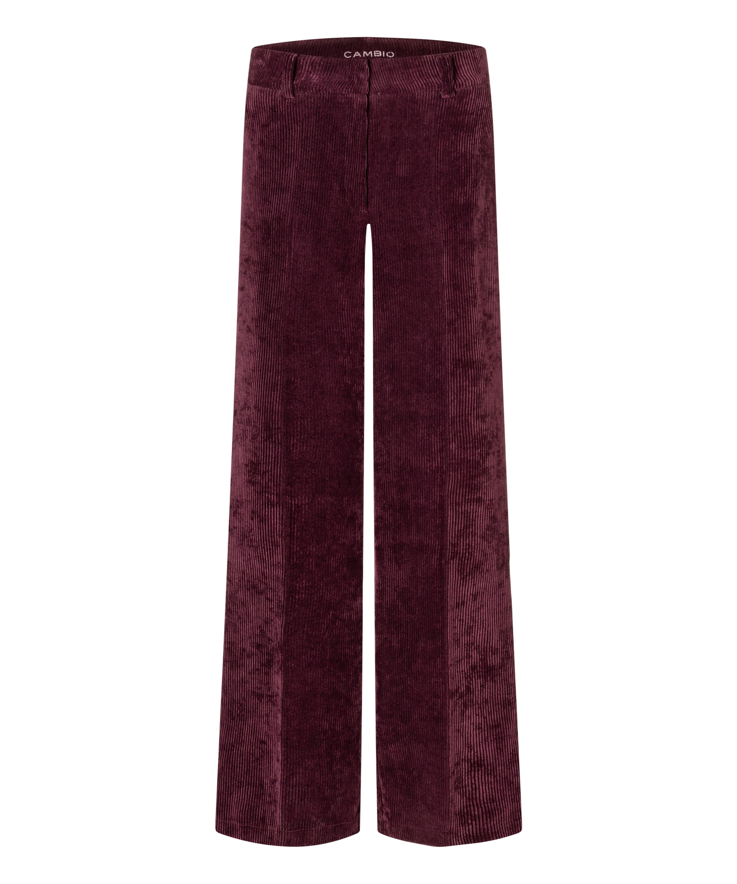 Cambio Wide leg Trousers ' Amelie ' in Red: front