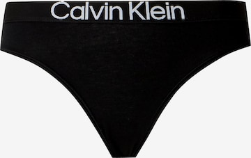 melns Calvin Klein Biksītes 'Maximum Cotton': no priekšpuses