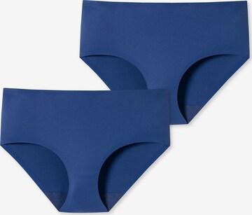 Slip ' Invisible Soft ' SCHIESSER en bleu : devant