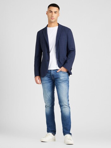 BOSS Regular fit Suit Jacket 'Hanry' in Blue