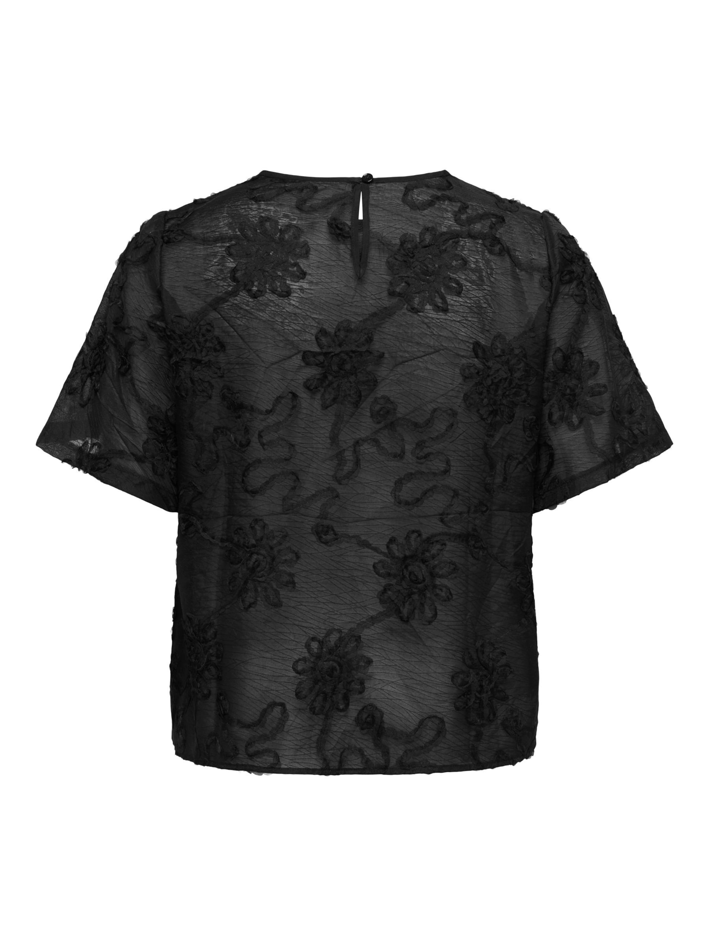 ONLY Carmakoma Blouse 'CARAnila' in Zwart