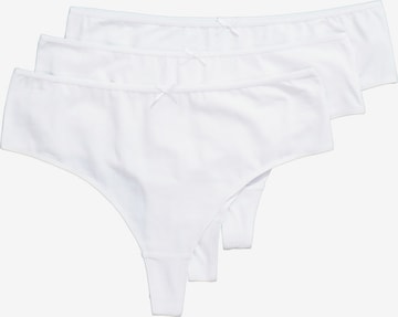 Ulla Popken String in Weiß: Vorderseite