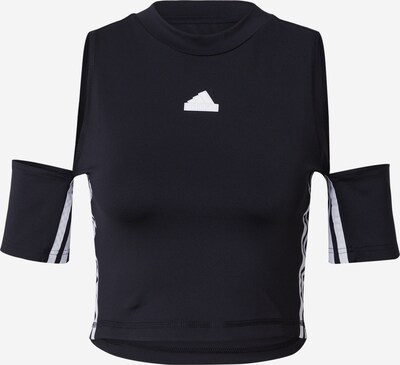 ADIDAS SPORTSWEAR Funktionsshirt in schwarz / weiß, Produktansicht