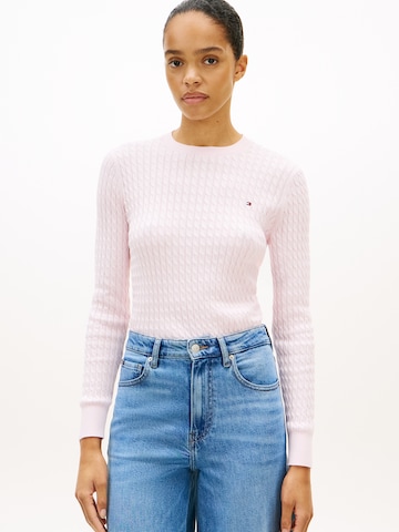 TOMMY HILFIGER Pullover in Pink: Vorderseite