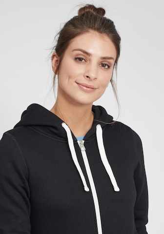 Oxmo Zip-Up Hoodie 'Olinda' in Black