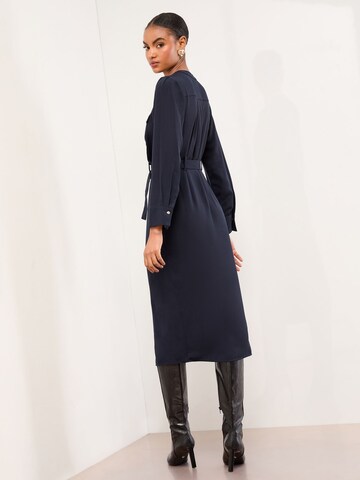 Lipsy Košeľové šaty - Modrá