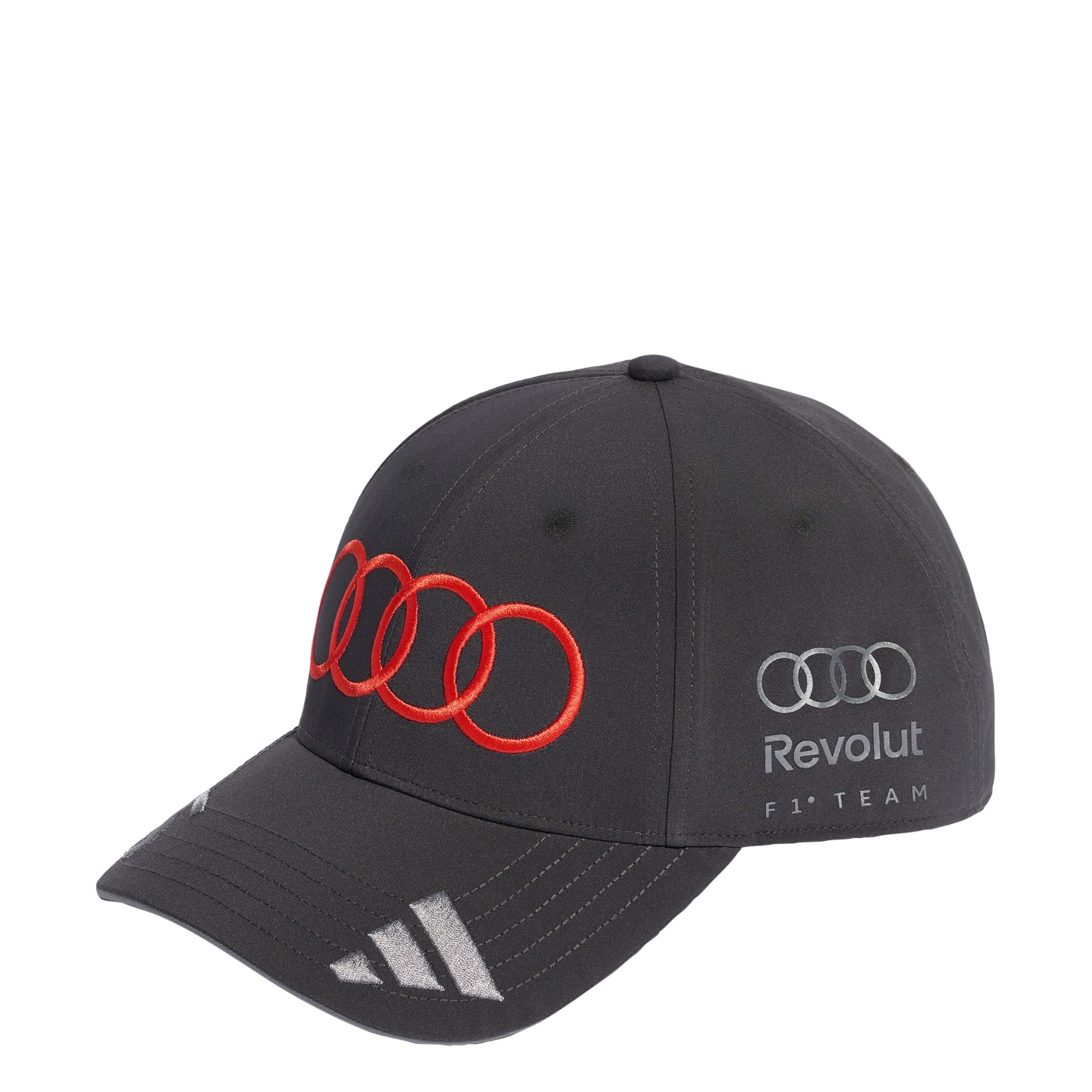ADIDAS PERFORMANCE Sports cap 'Audi' in Black: front