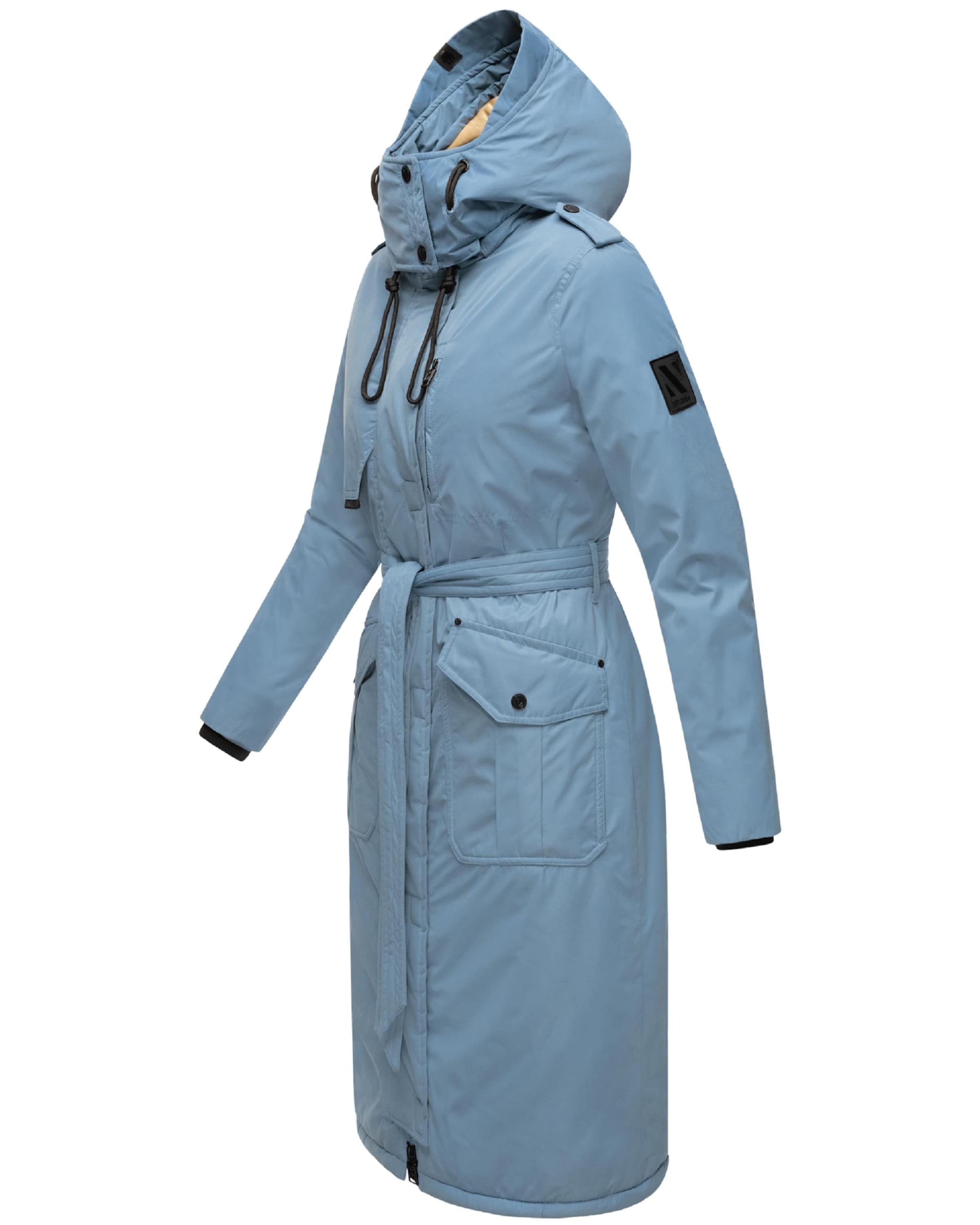 NAVAHOO Zimný kabát - Modrá